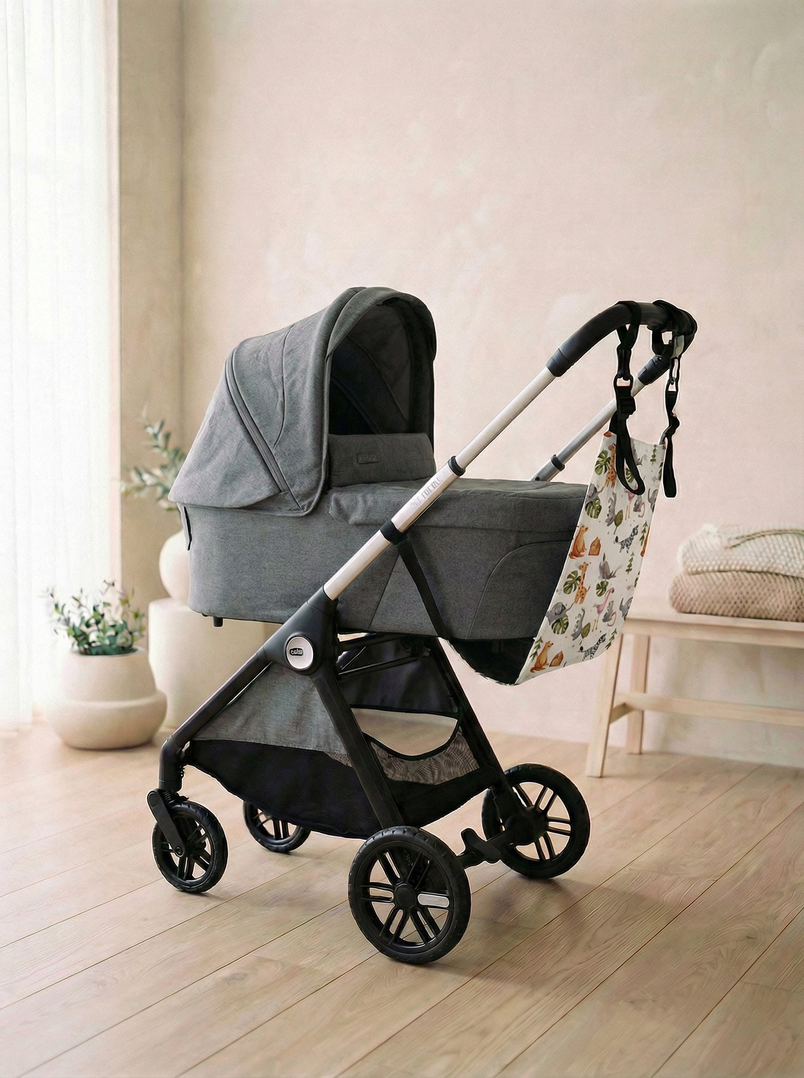 SAFARI-2 Hamaca Amababy con estampado Safari