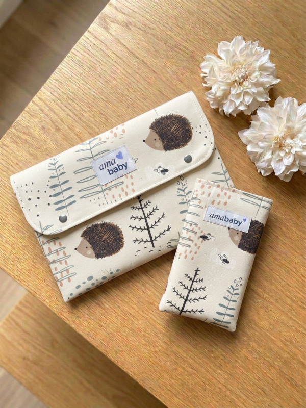 Hamaca Amababy con estampado Tierra de erizos