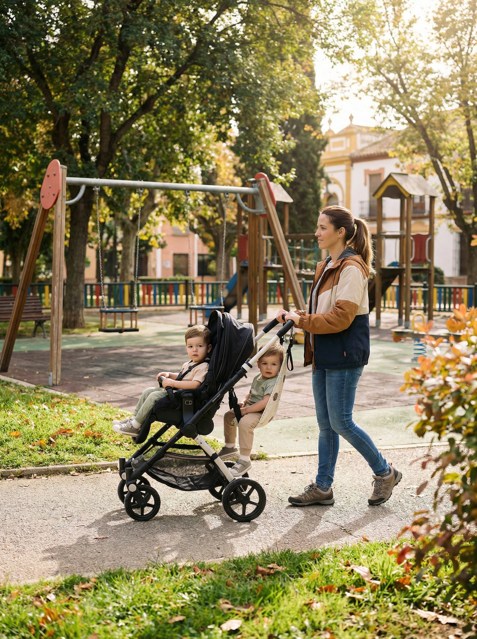 TIERRA DE ERIZOS-3 Hamaca Amababy con estampado Tierra de erizos