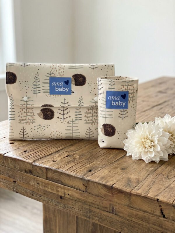 Hamaca Amababy con estampado Tierra de erizos